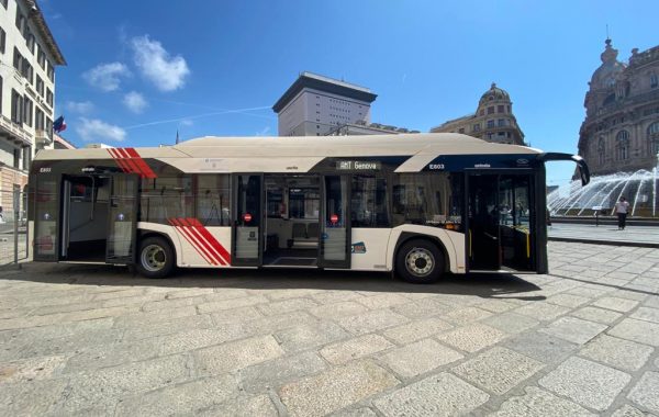 foto di oggi- Bus full electric Solaris